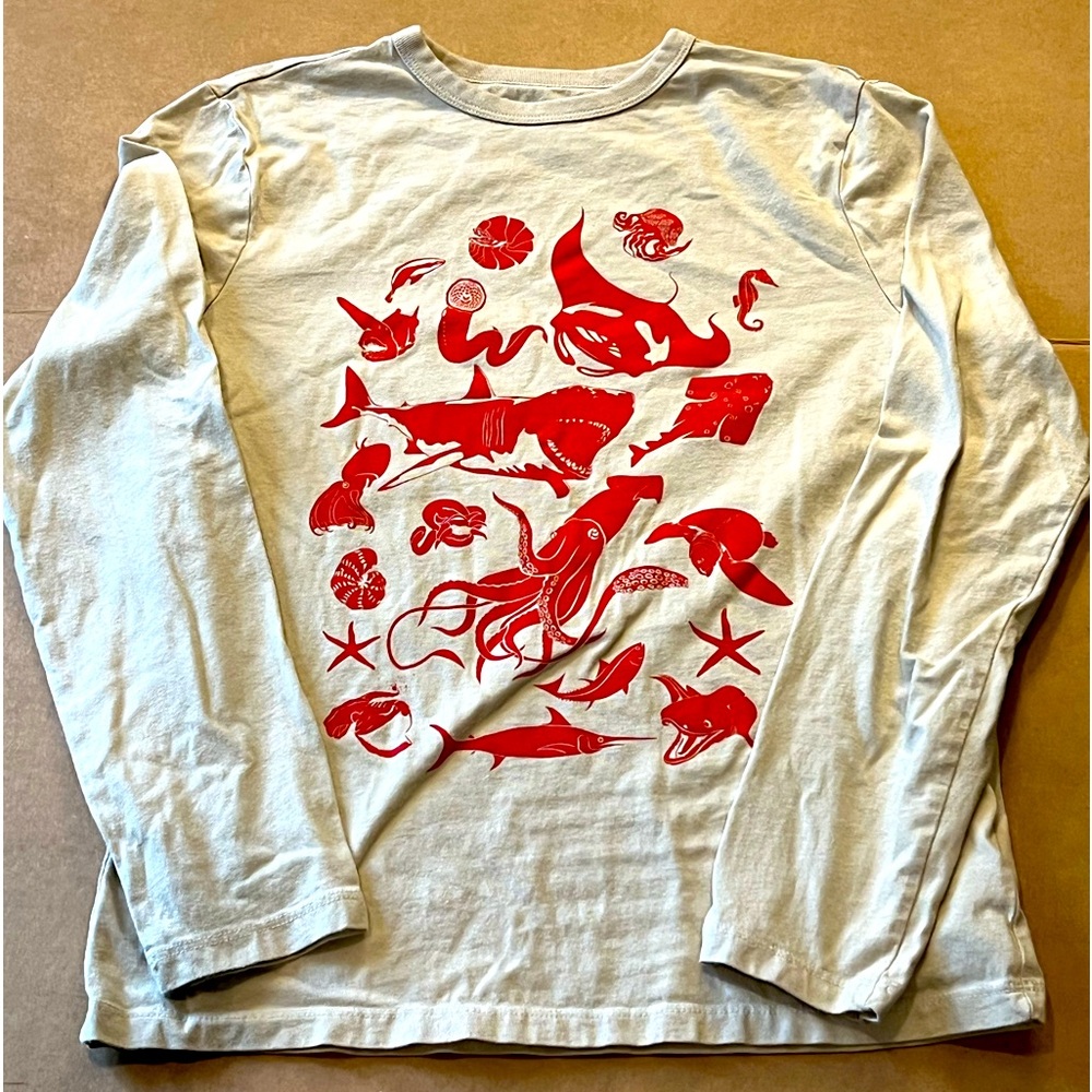 GAP SEA CREATURES LONG SLEEVE TSHIRT